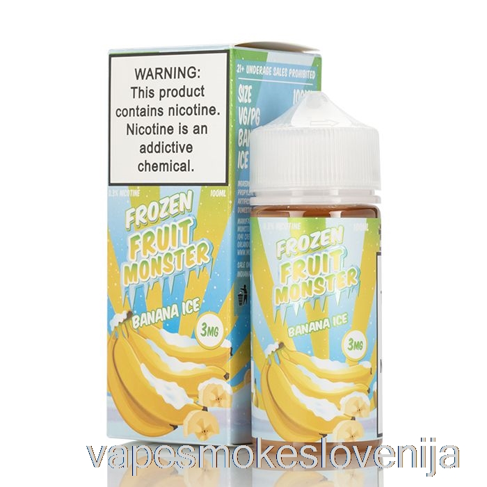Vape Petrol Ice Banana - Frozen Fruit Monster - 100ml 0mg